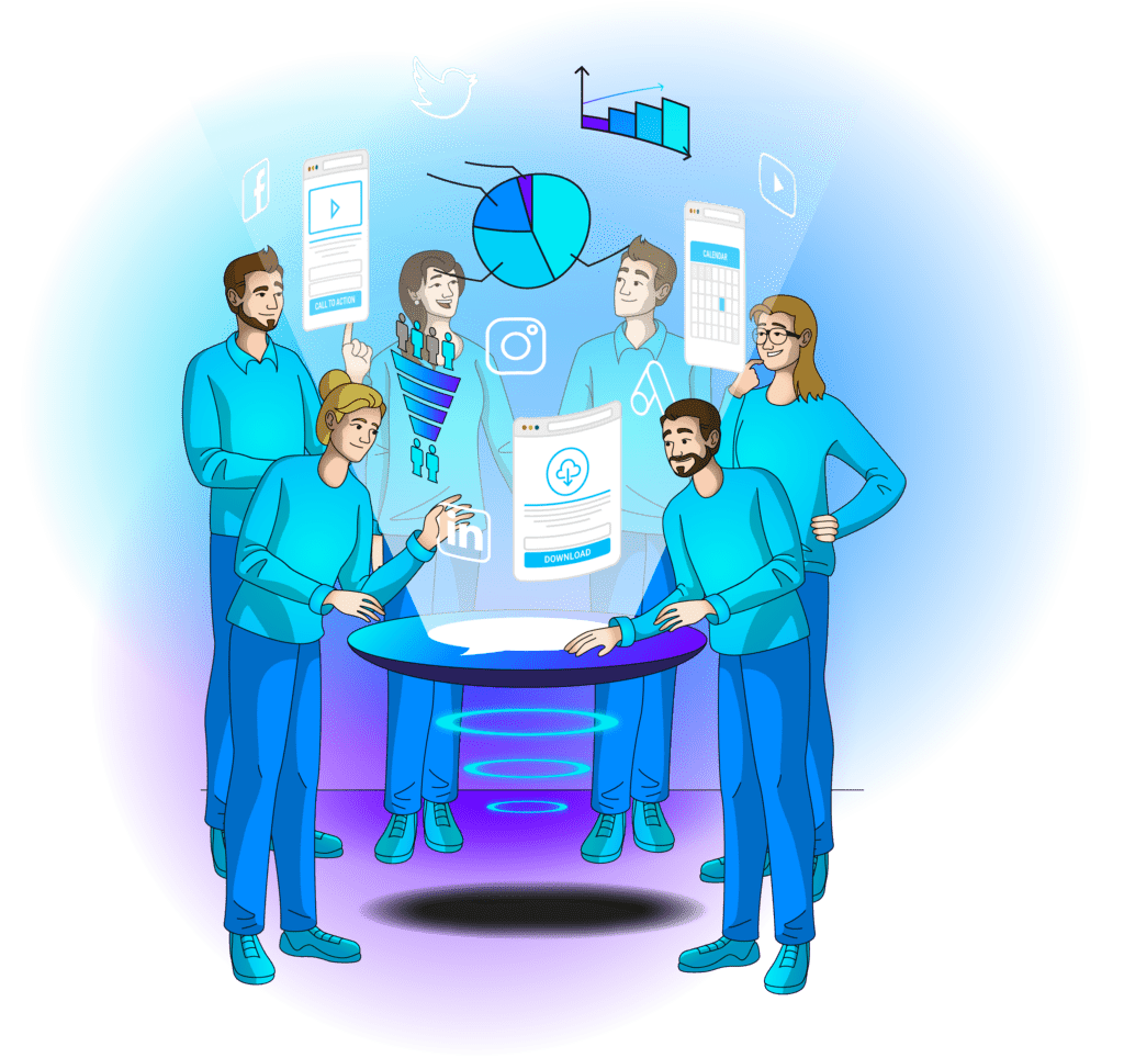 OMGroup-Grafik- Kernstrategie Marketing Header Image
