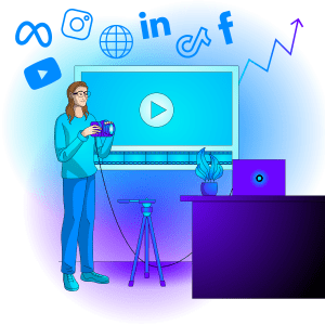 Videografin und Content Creator gesucht für kreative Videoproduktionen in einer Marketing-Agentur.*